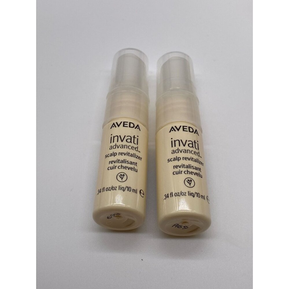 2 Aveda Invati Advanced Scalp Revitalizer 0.34 Oz